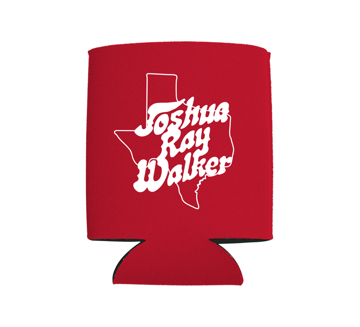 Red Texas Logo Koozie